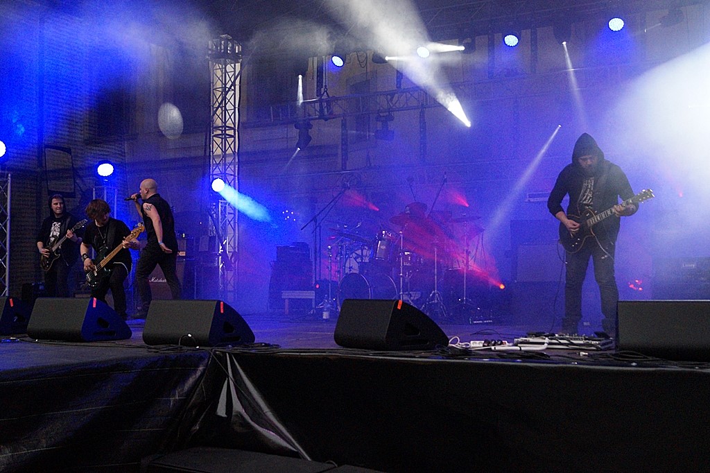 Przegląd Kapel Rockowych na dziedzińcu Akademii Rycerskiej