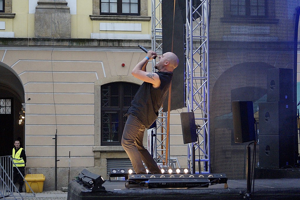 Przegląd Kapel Rockowych na dziedzińcu Akademii Rycerskiej