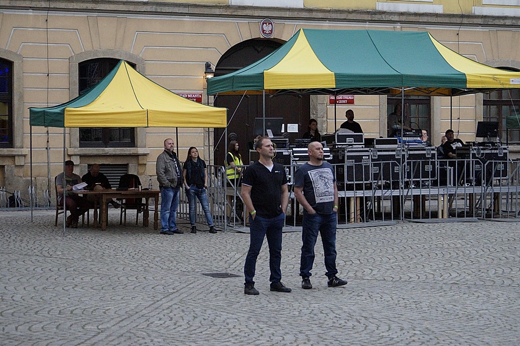 Przegląd Kapel Rockowych na dziedzińcu Akademii Rycerskiej