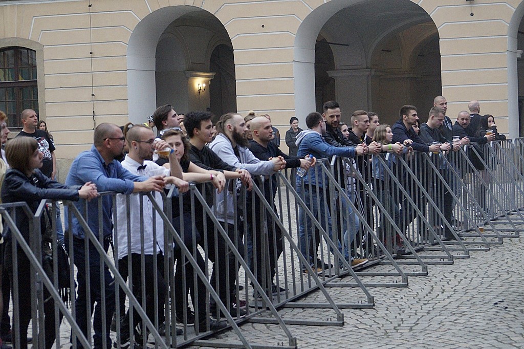 Przegląd Kapel Rockowych na dziedzińcu Akademii Rycerskiej