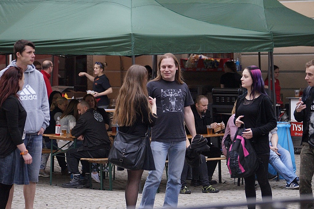 Przegląd Kapel Rockowych na dziedzińcu Akademii Rycerskiej