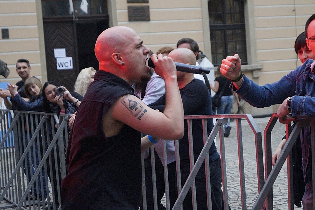 Przegląd Kapel Rockowych na dziedzińcu Akademii Rycerskiej