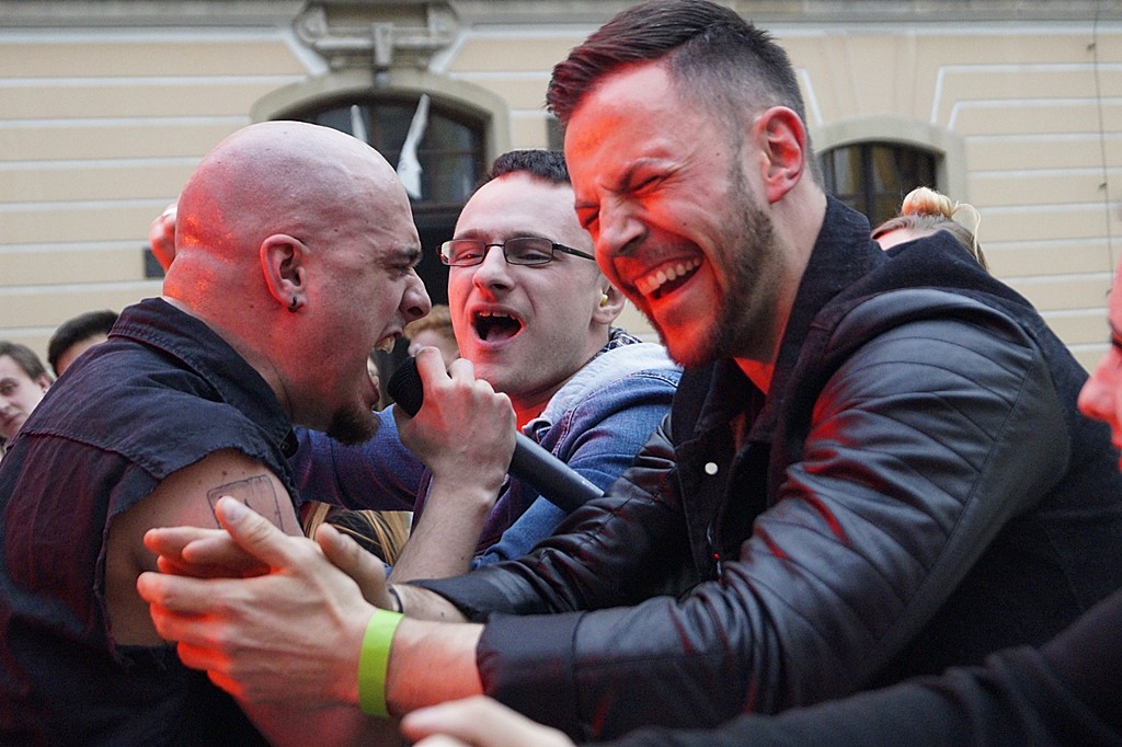 Przegląd Kapel Rockowych na dziedzińcu Akademii Rycerskiej