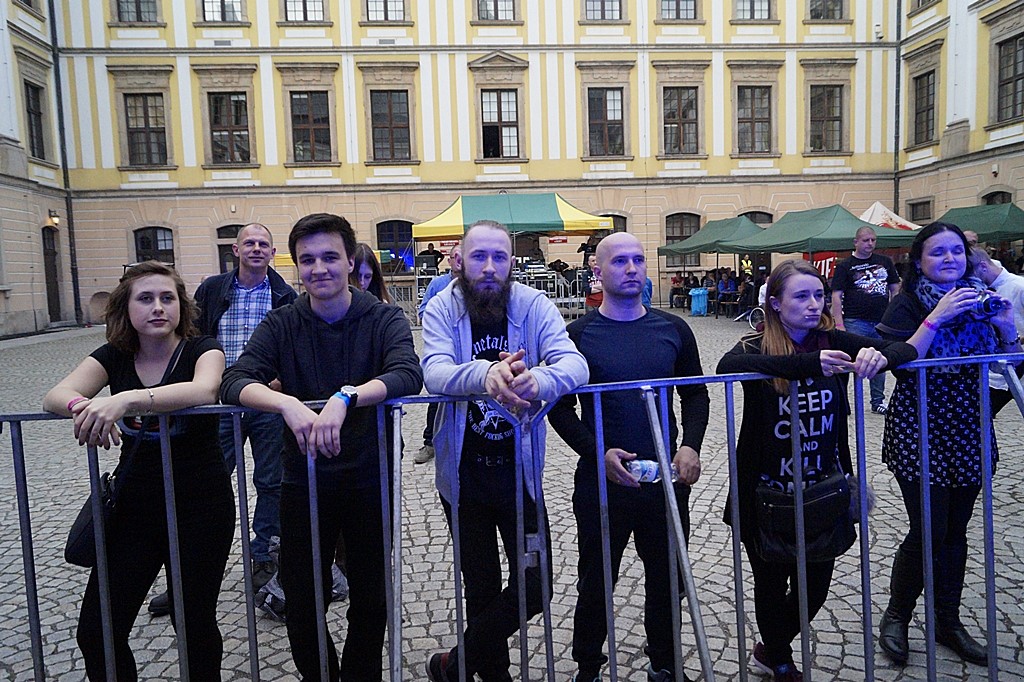 Przegląd Kapel Rockowych na dziedzińcu Akademii Rycerskiej