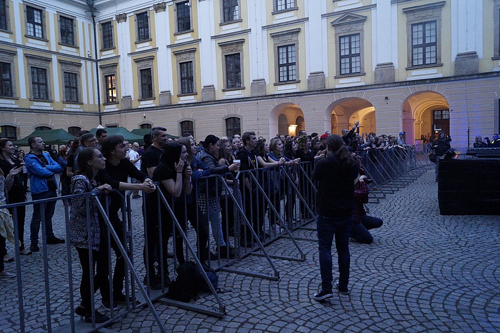 Przegląd Kapel Rockowych na dziedzińcu Akademii Rycerskiej