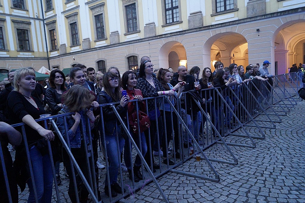 Przegląd Kapel Rockowych na dziedzińcu Akademii Rycerskiej