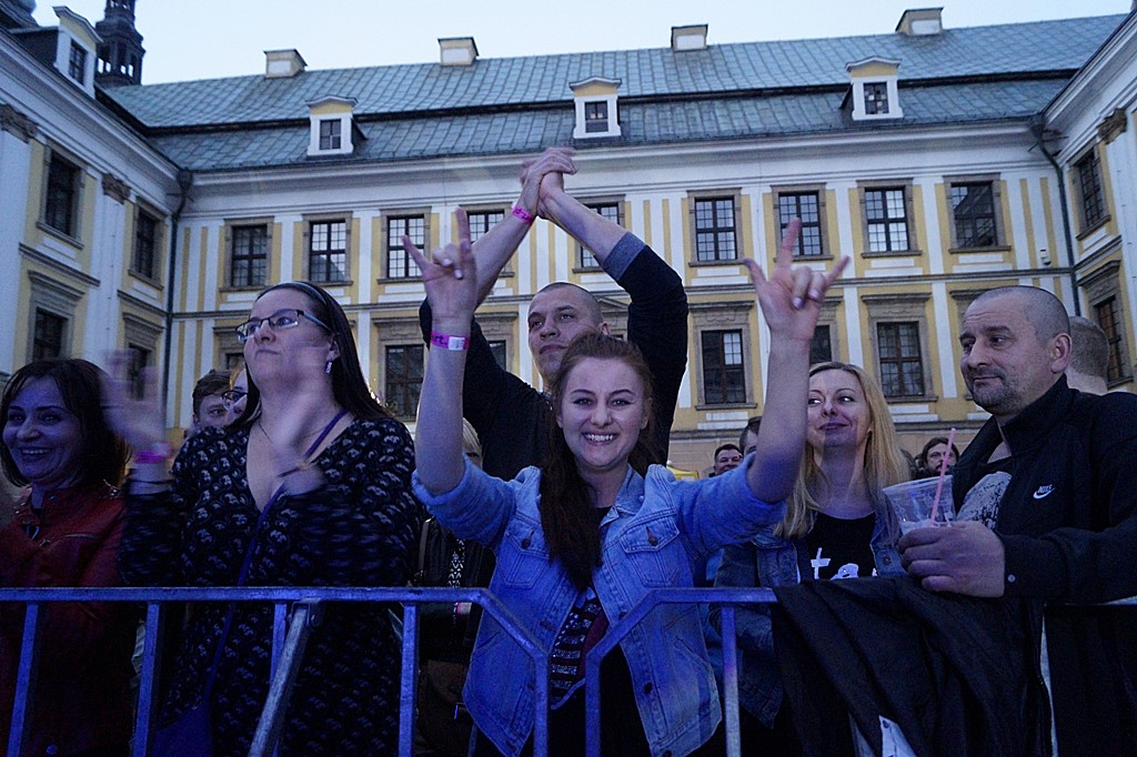 Przegląd Kapel Rockowych na dziedzińcu Akademii Rycerskiej