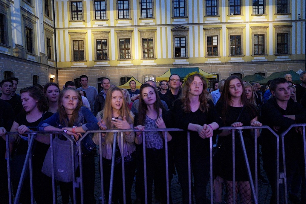 Przegląd Kapel Rockowych na dziedzińcu Akademii Rycerskiej