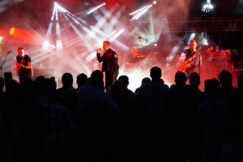 Przegląd Kapel Rockowych na dziedzińcu Akademii Rycerskiej