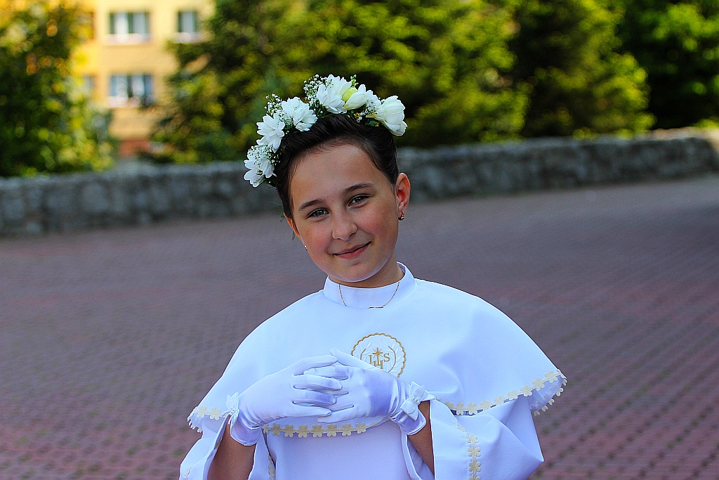 Pierwsza Komunia święta w kościele Matki Bożej Królowej Polski