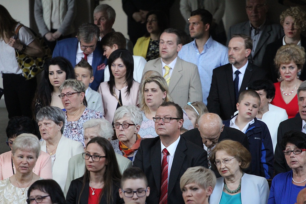 Pierwsza Komunia święta w kościele Matki Bożej Królowej Polski