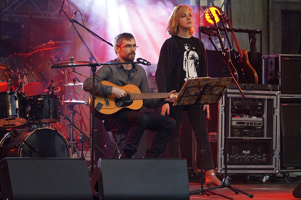 Koncert „Muzyka Wyklęta” na dziedzińcu Akademii Rycerskiej