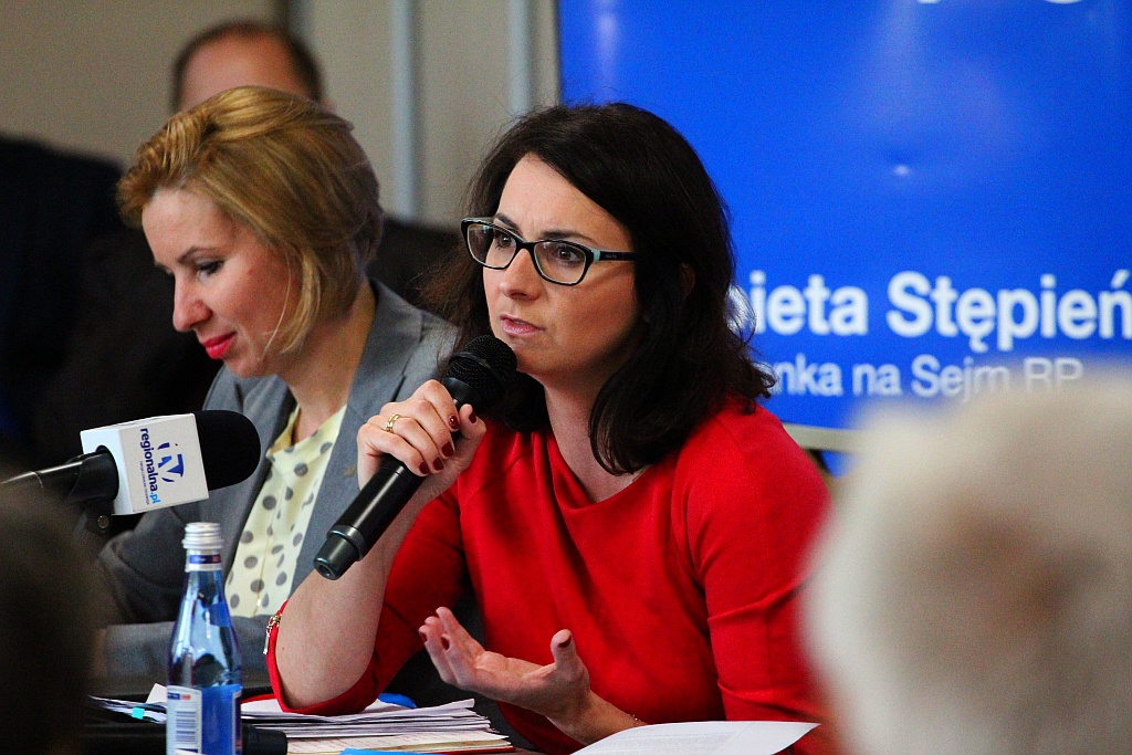 Posłanka Gasiuk-Pihowicz spotkała się z legniczanami