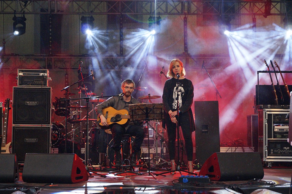 Koncert „Muzyka Wyklęta” na dziedzińcu Akademii Rycerskiej