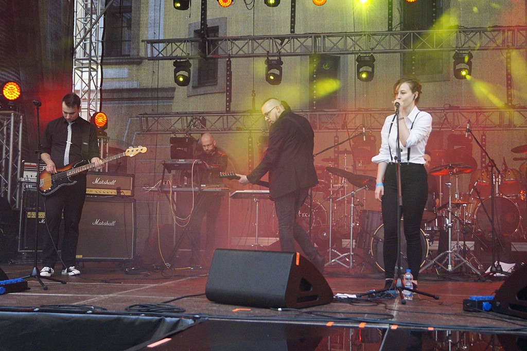 Koncert „Muzyka Wyklęta” na dziedzińcu Akademii Rycerskiej