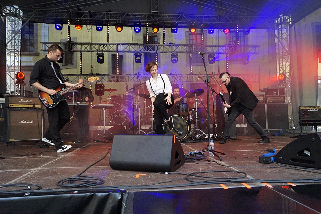 Koncert „Muzyka Wyklęta” na dziedzińcu Akademii Rycerskiej