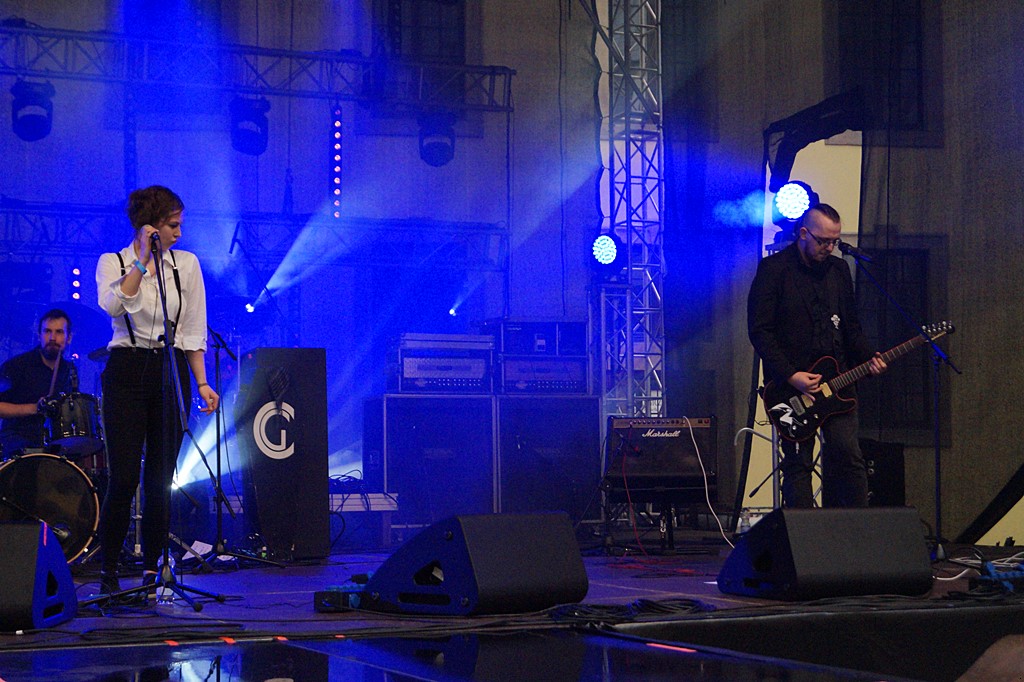 Koncert „Muzyka Wyklęta” na dziedzińcu Akademii Rycerskiej