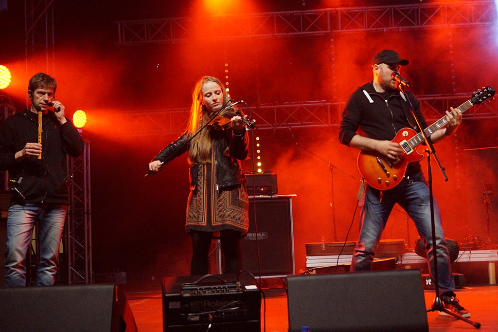 Koncert „Muzyka Wyklęta” na dziedzińcu Akademii Rycerskiej