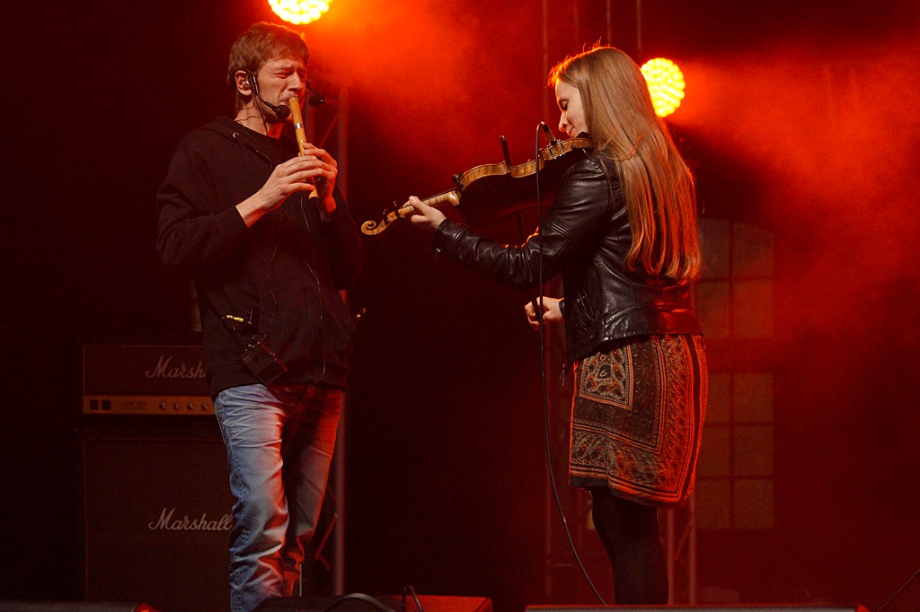 Koncert „Muzyka Wyklęta” na dziedzińcu Akademii Rycerskiej