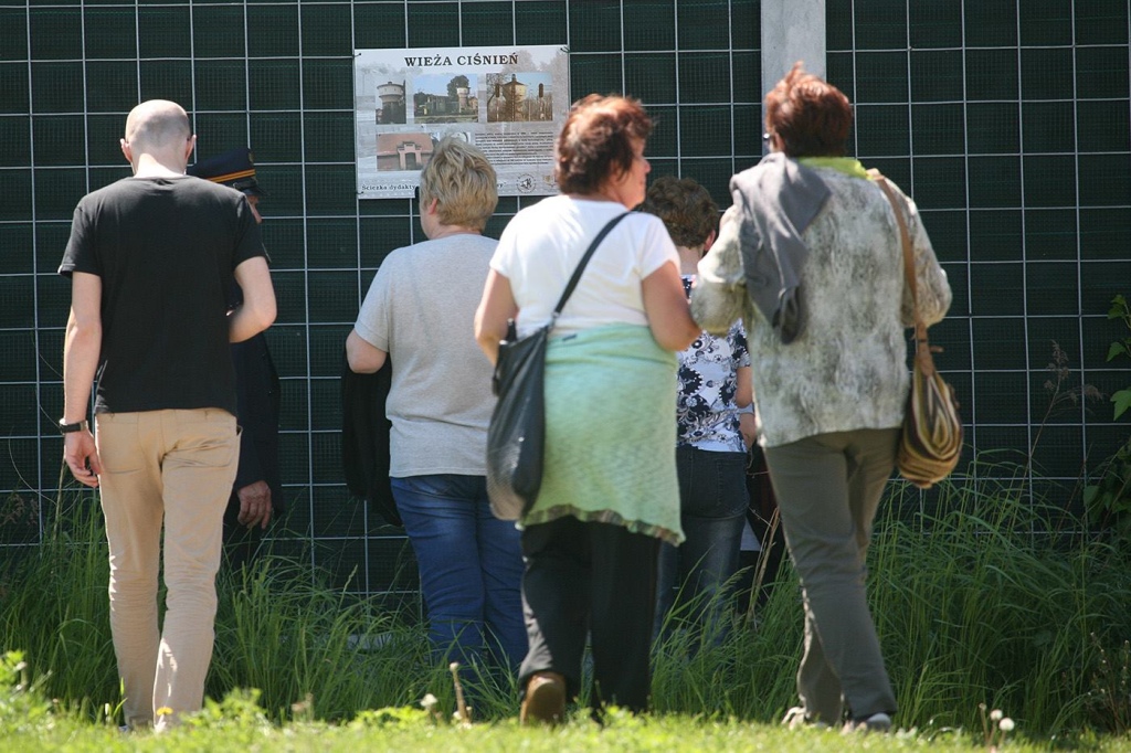 Goście z okolic Kulczborka w Miłkowicach - wiosce kolejarzy