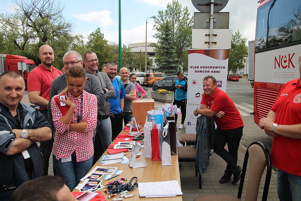 Pierwsza Hutnicza Zbiórka Krwi dla Miedziowego Centrum Zdrowia
