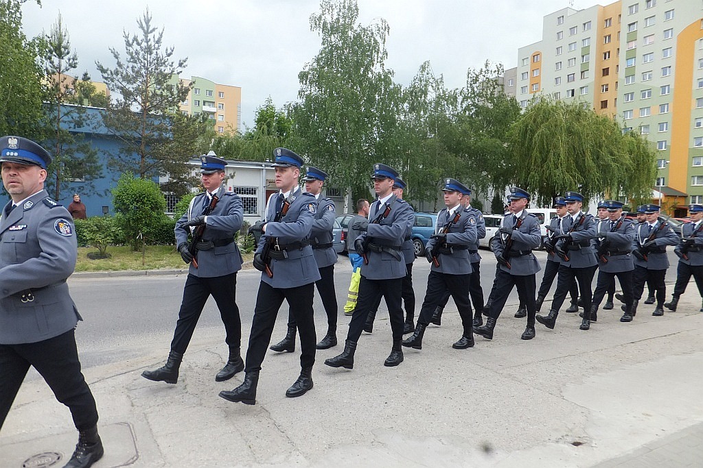 Policja pochwaliła się nowoczesnym obiektem na osiedlu Piekary