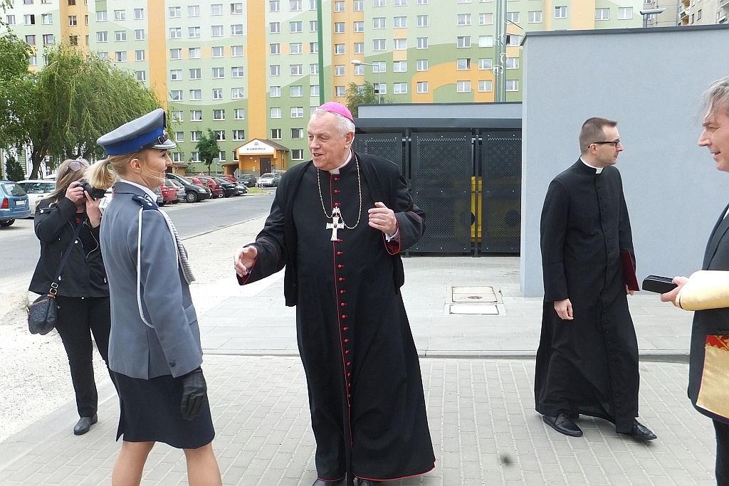 Policja pochwaliła się nowoczesnym obiektem na osiedlu Piekary