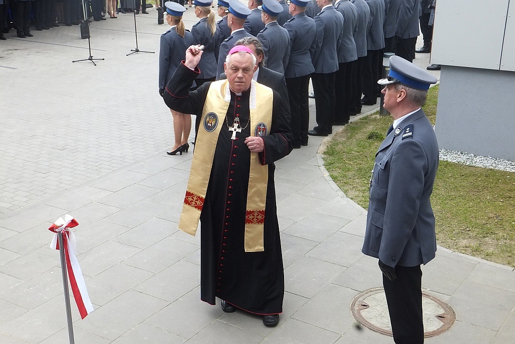 Policja pochwaliła się nowoczesnym obiektem na osiedlu Piekary