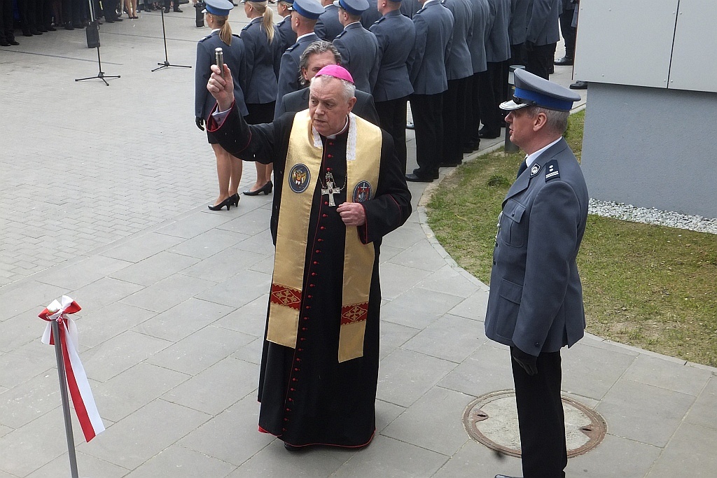 Policja pochwaliła się nowoczesnym obiektem na osiedlu Piekary