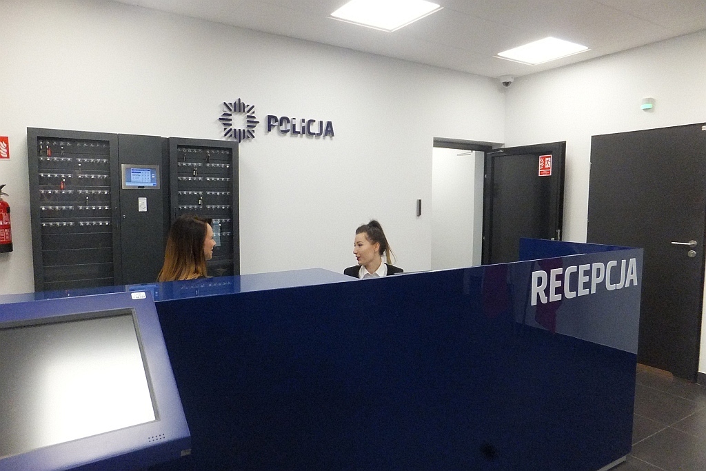 Policja pochwaliła się nowoczesnym obiektem na osiedlu Piekary