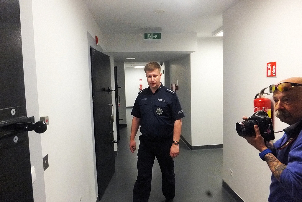 Policja pochwaliła się nowoczesnym obiektem na osiedlu Piekary
