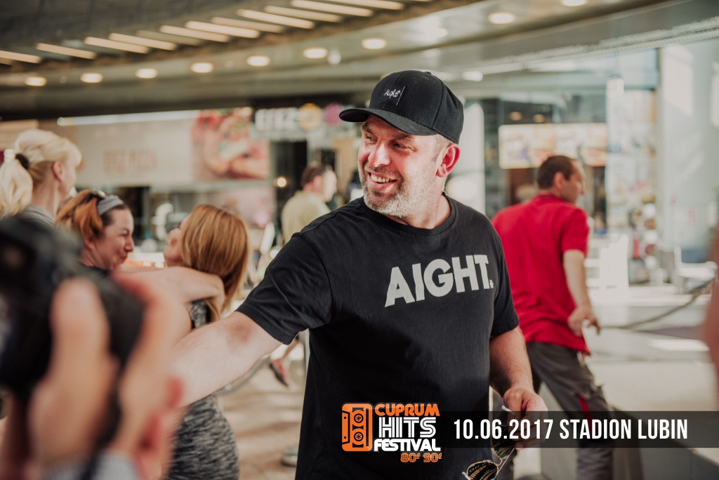 Zespół Fun Factory na spotkaniu z fanami w Cuprum Arena