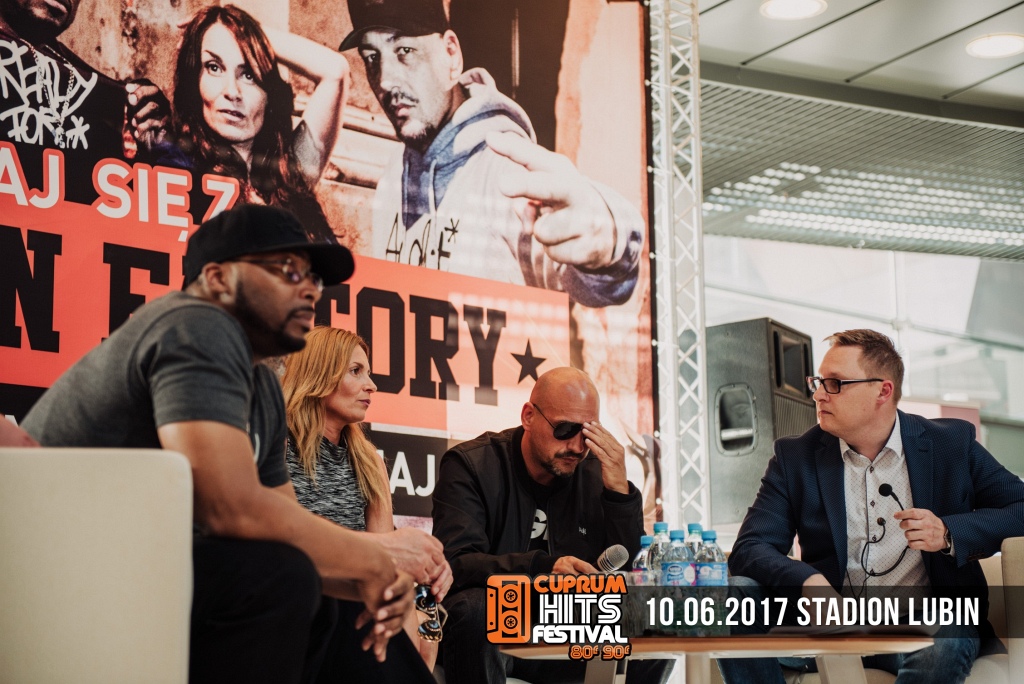 Zespół Fun Factory na spotkaniu z fanami w Cuprum Arena