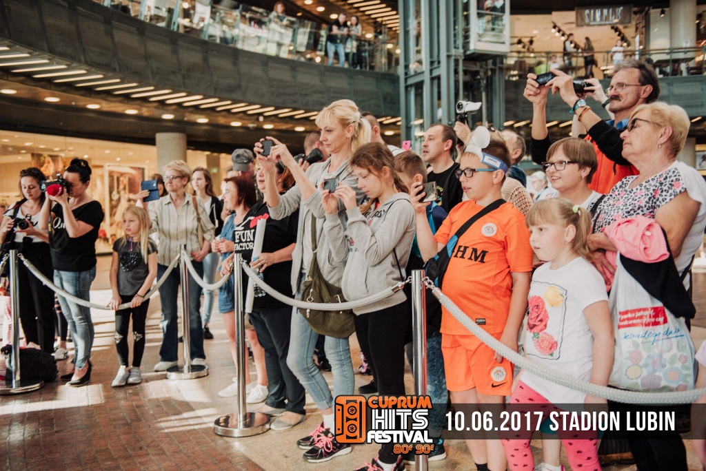 Zespół Fun Factory na spotkaniu z fanami w Cuprum Arena
