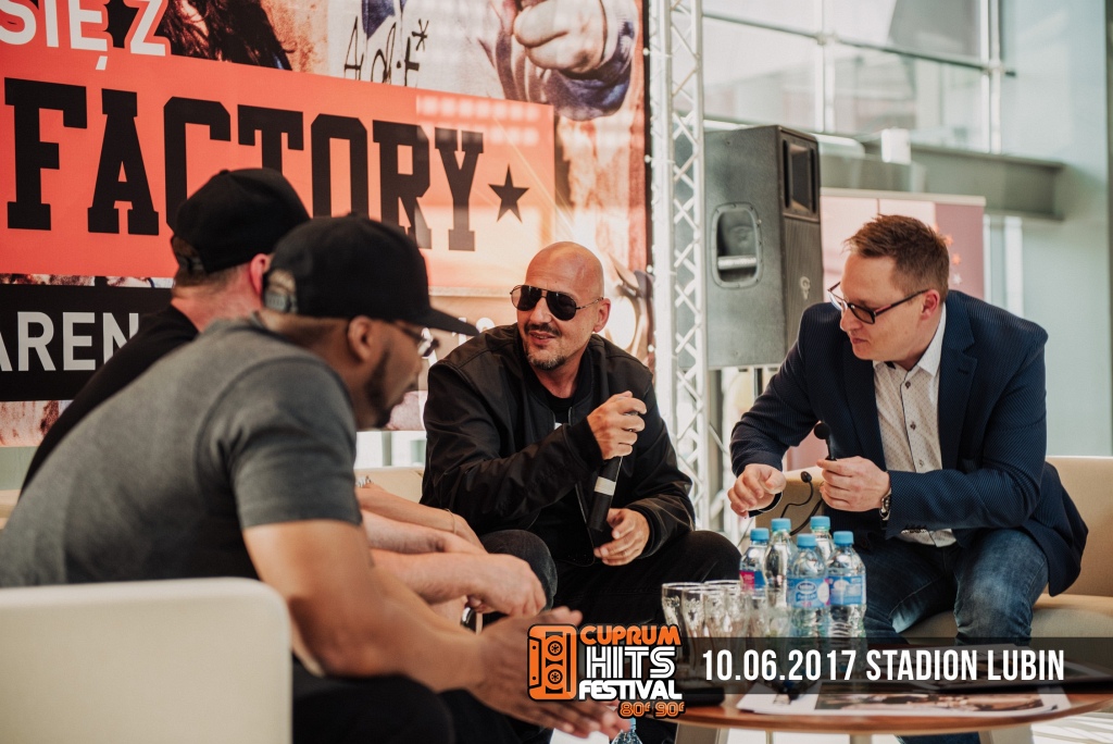 Zespół Fun Factory na spotkaniu z fanami w Cuprum Arena