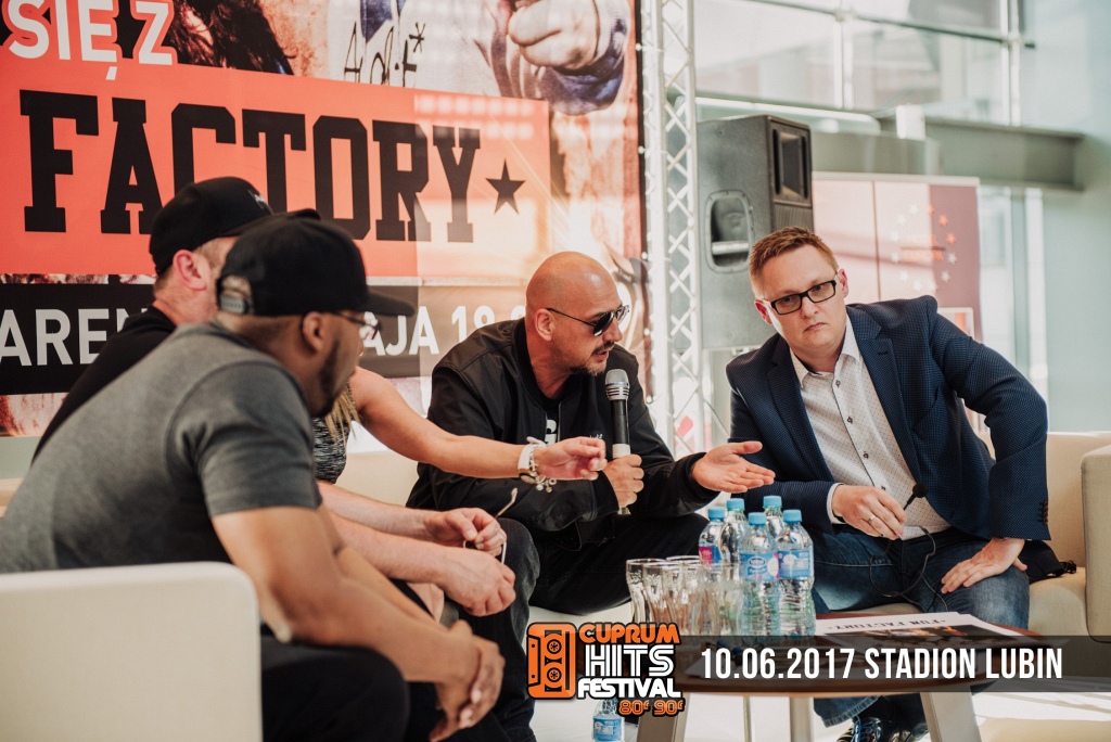 Zespół Fun Factory na spotkaniu z fanami w Cuprum Arena
