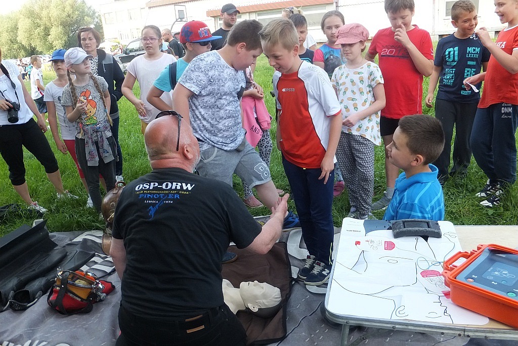 Festyn rekreacyjno - sportowy uczniów Szkoły Podstawowej nr 16