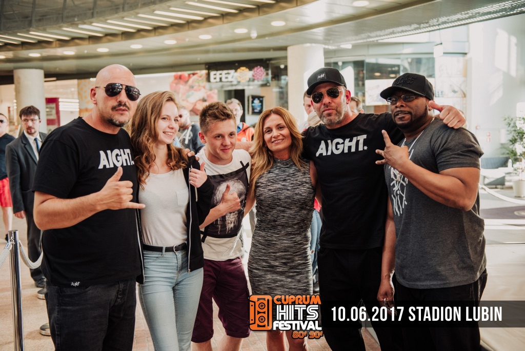 Zespół Fun Factory na spotkaniu z fanami w Cuprum Arena