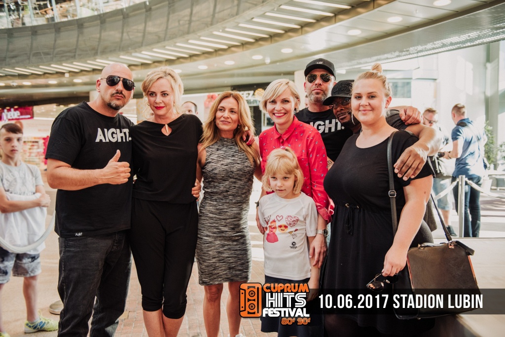 Zespół Fun Factory na spotkaniu z fanami w Cuprum Arena