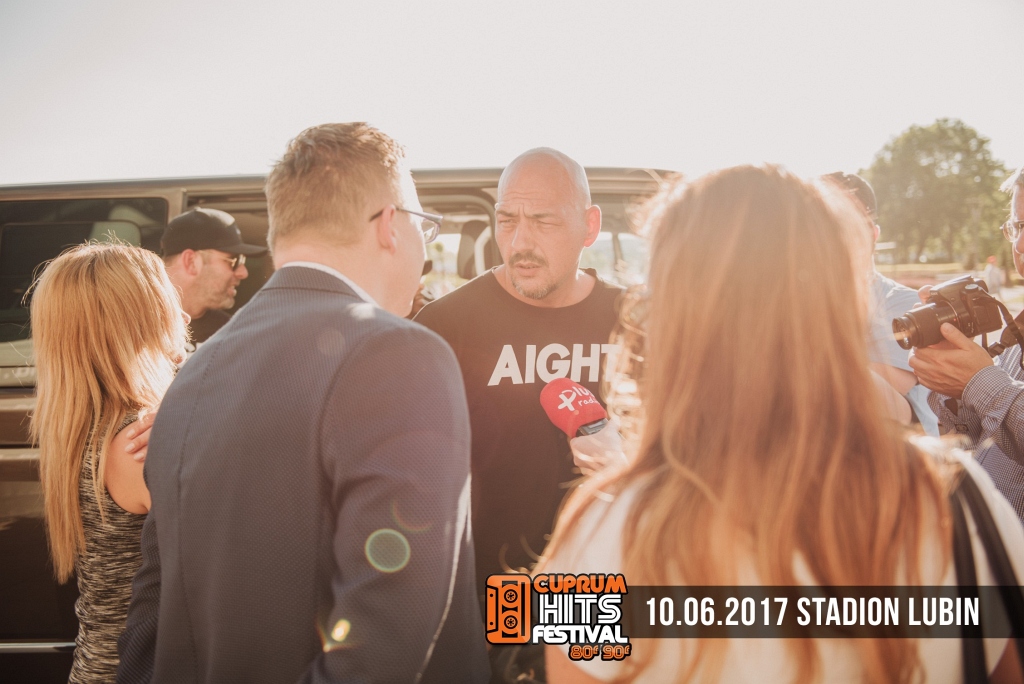 Zespół Fun Factory na spotkaniu z fanami w Cuprum Arena