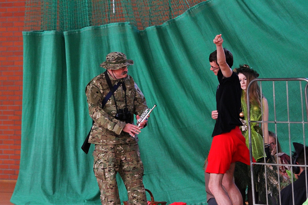 Nauczyciele Zespołu Szkół Integracyjnych wystawili bajkę