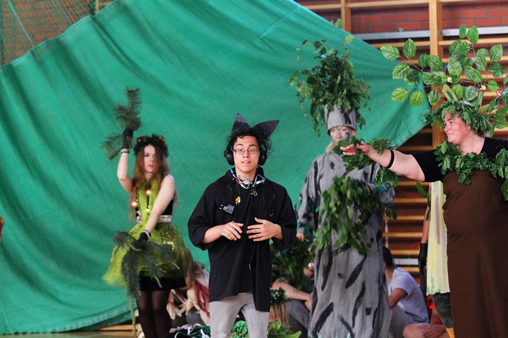 Nauczyciele Zespołu Szkół Integracyjnych wystawili bajkę