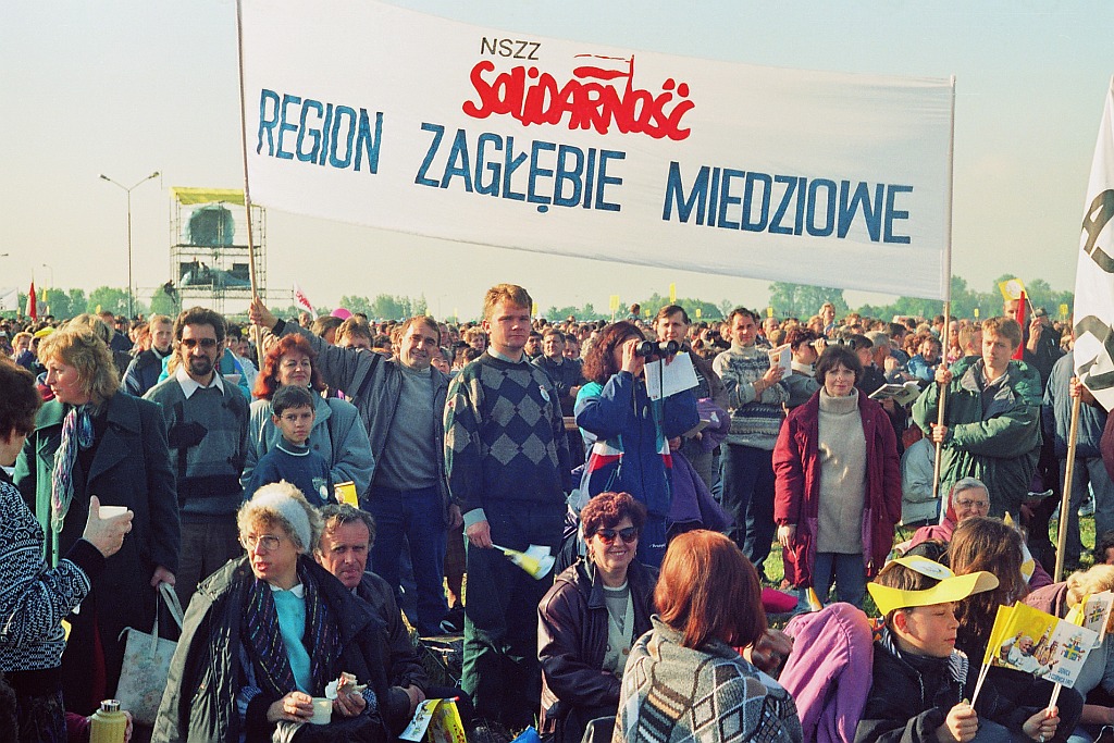 Dwudziesta  rocznica pobytu  Ojca Świętego w Legnicy