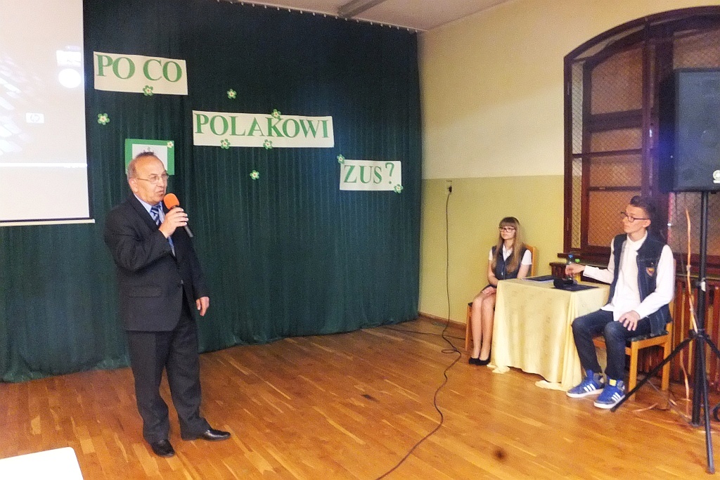Podsumowanie projektu edukacyjnego z ZUS w Gimnazjum nr 5