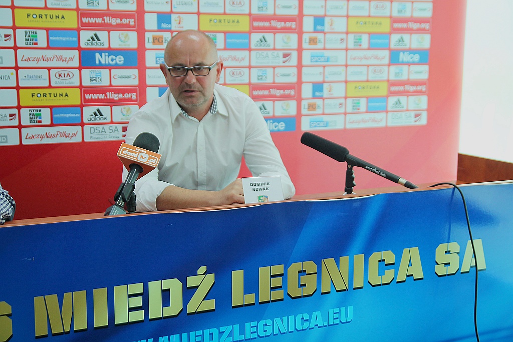 Oto nowy trener piłkarzy Miedzi Legnica: Dominik Nowak