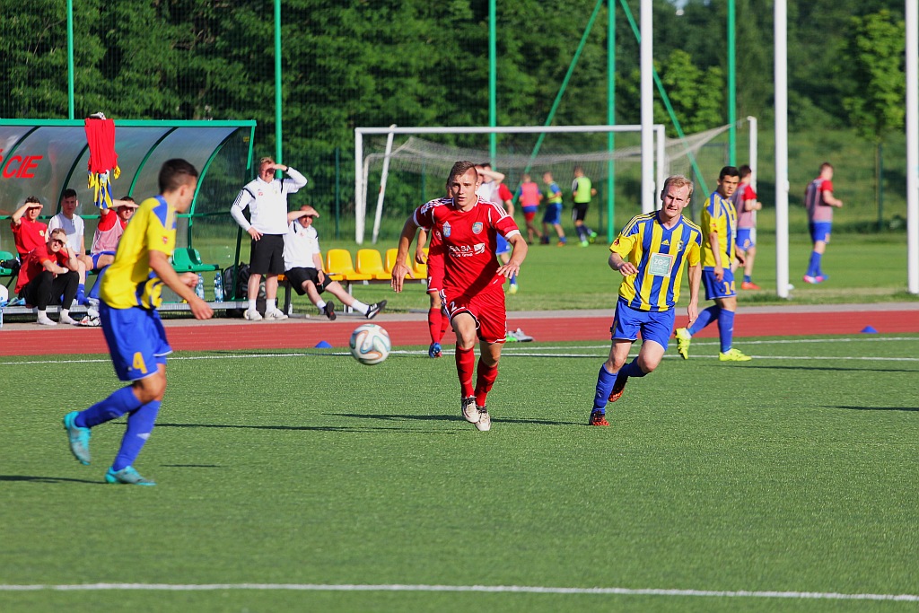 Rezerwy Miedzi potwierdziły dobrą formę i ograły Stal Brzeg