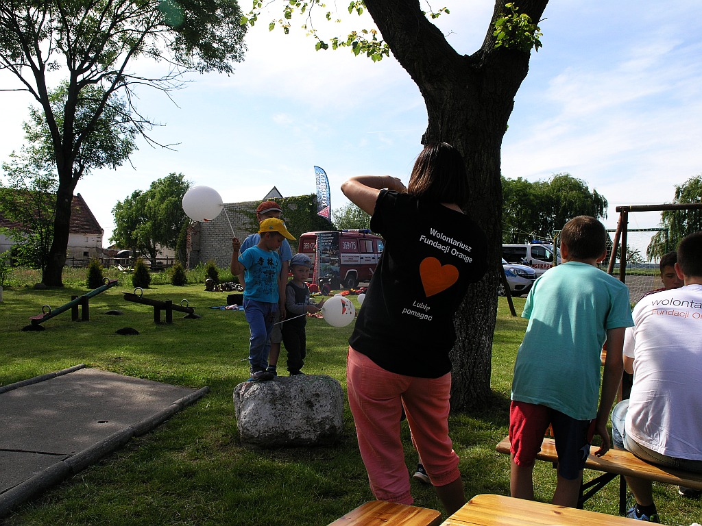 Pinoter szkolił podopiecznych Domu Dziecka w Golance Dolnej