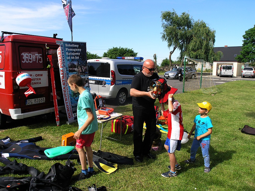 Pinoter szkolił podopiecznych Domu Dziecka w Golance Dolnej