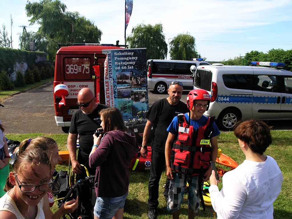 Pinoter szkolił podopiecznych Domu Dziecka w Golance Dolnej