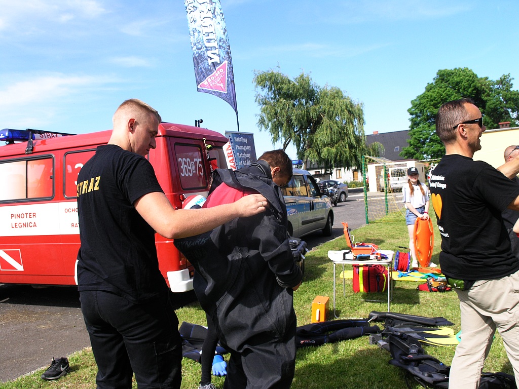 Pinoter szkolił podopiecznych Domu Dziecka w Golance Dolnej